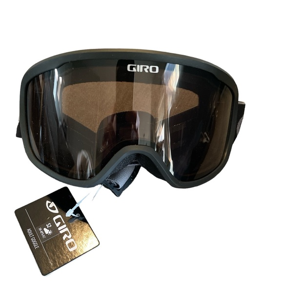 SKI goggles ❄️ GIRO ❄️ Black❄️ Adult size ❄️ NWT ❄️ box and dust bag included - Picture 1 of 4